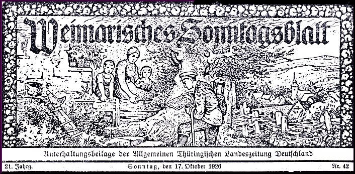 Weimarisches Sonntagsblatt